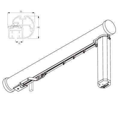 7650 (6150M) Metropole and Metropole Wave 50mm Electric systems